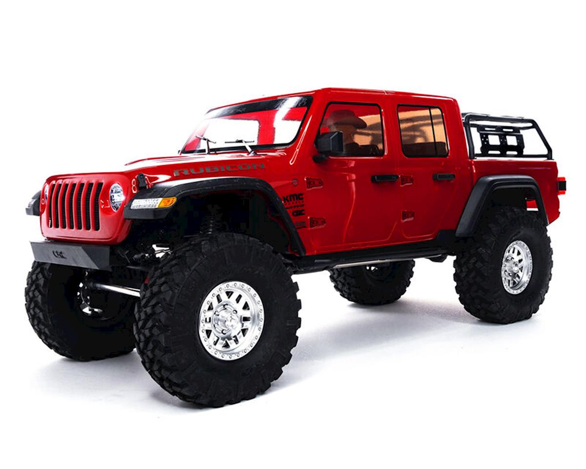 Axial SCX10 III Jeep JT Gladiator RTR 4WD Rock Crawler Red with Portals & DX3 2.4GHz Radio AXI03006T2