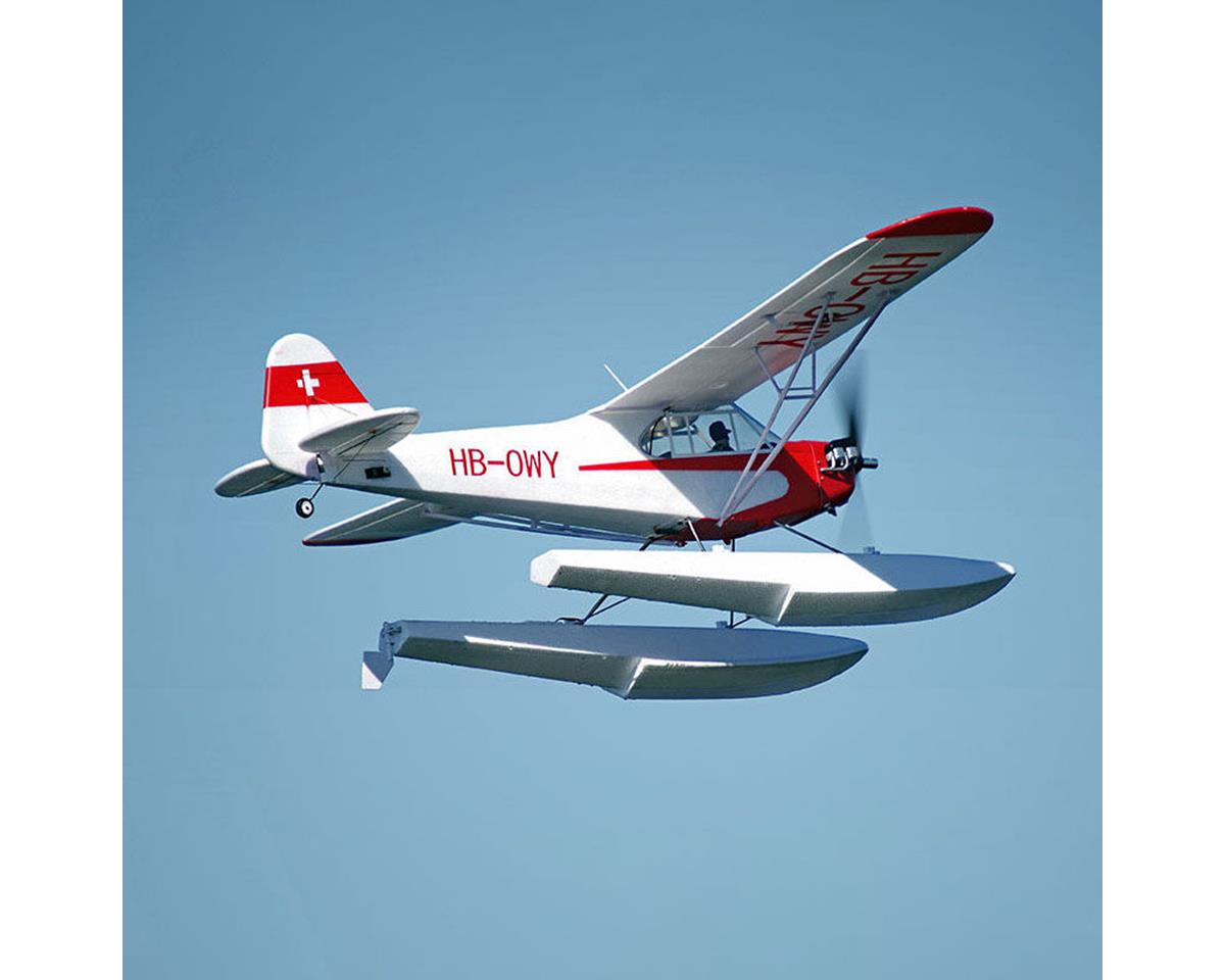 Piper J-3 Cub w/Floats 1400mm V4 PNP FMM106P