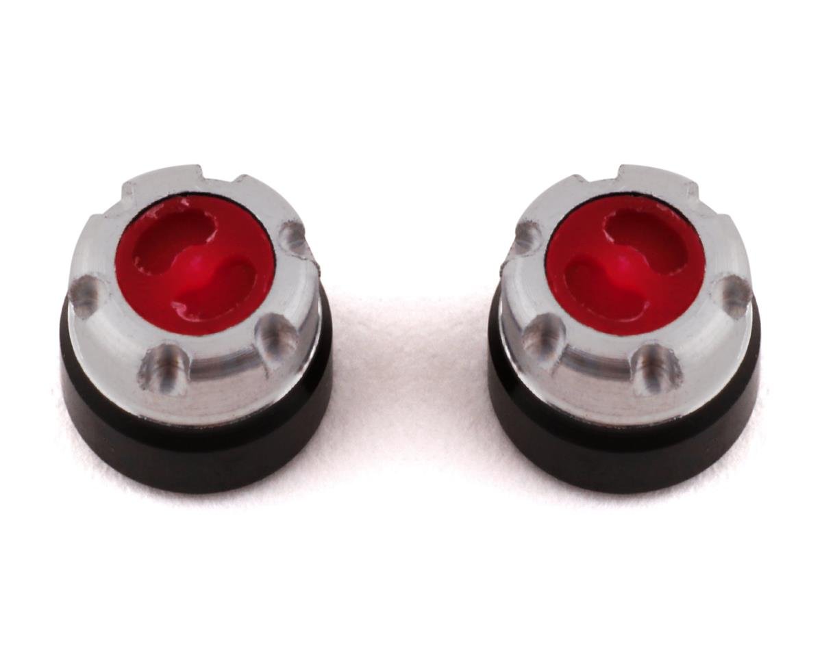 SSD RC 1/24 Scale Locking Hubs Red SSD00437